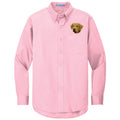Chesapeake Bay Retriever Embroidered Long Sleeve Button Up Shirt