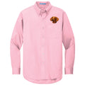 Dachshund Embroidered Long Sleeve Button Up Shirt
