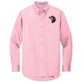 Dachshund Embroidered Long Sleeve Button Up Shirt