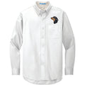 Dachshund Embroidered Long Sleeve Button Up Shirt