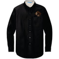 German Shorthaired Pointer Embroidered Long Sleeve Button Up Shirt