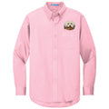 Havanese Embroidered Long Sleeve Button Up Shirt