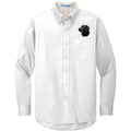 Labrador Retriever Embroidered Long Sleeve Button Up Shirt