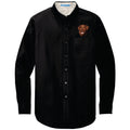 Labrador Retriever Embroidered Long Sleeve Button Up Shirt