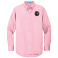 Leonberger Embroidered Long Sleeve Button Up Shirt