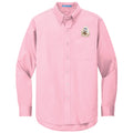 Maltese Embroidered Long Sleeve Button Up Shirt