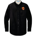 Nova Scotia Duck Tolling Retriever Embroidered Long Sleeve Button Up Shirt