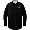 Papillon Embroidered Long Sleeve Button Up Shirt