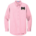 Papillon Embroidered Long Sleeve Button Up Shirt