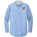 Parson Russell Terrier Embroidered Long Sleeve Button Up Shirt