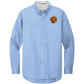 Vizsla Embroidered Long Sleeve Button Up Shirt