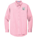West Highland White Terrier Embroidered Long Sleeve Button Up Shirt
