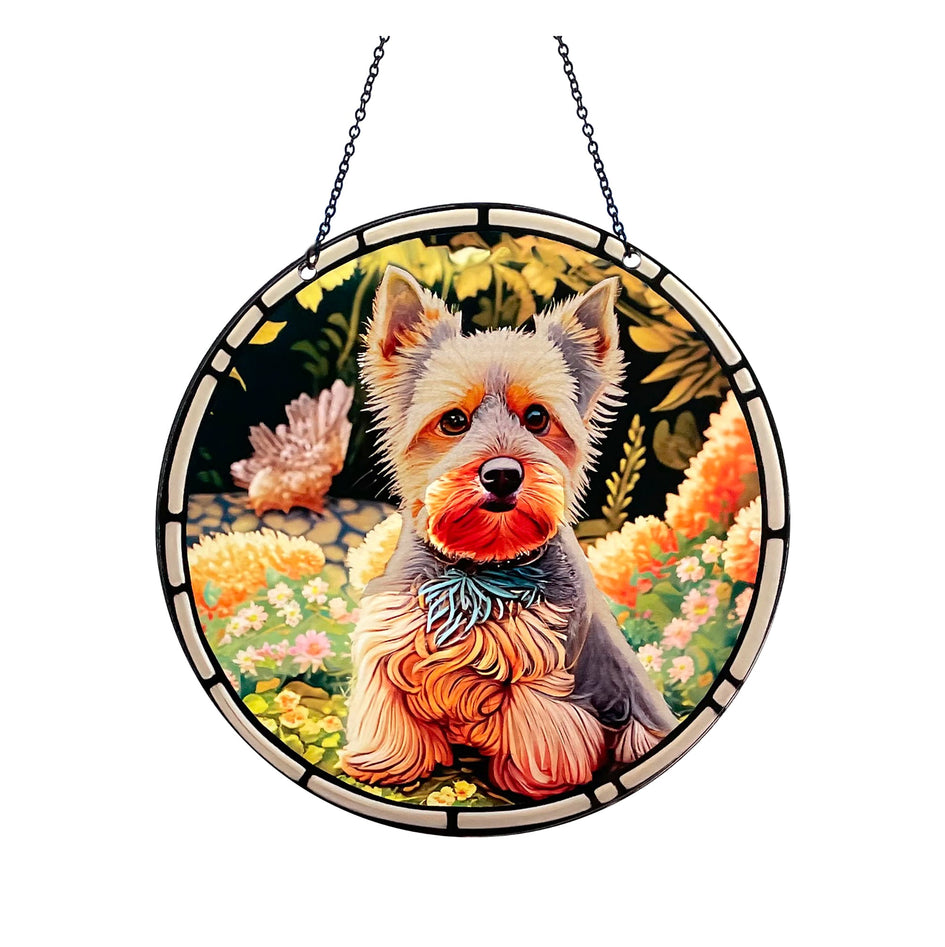 Norwich Terrier Suncatcher