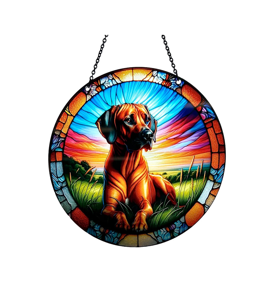 Rhodesian Ridgeback Suncatcher