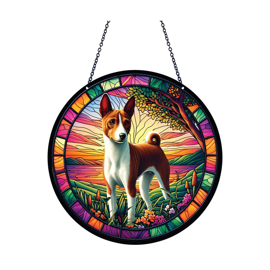 Basenji Suncatcher
