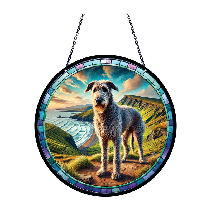 Irish Wolfhound Suncatcher
