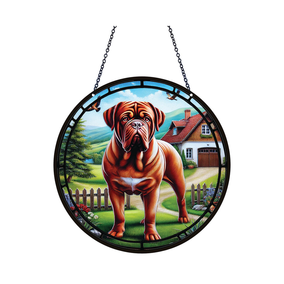 Dogue de Bordeaux Suncatcher