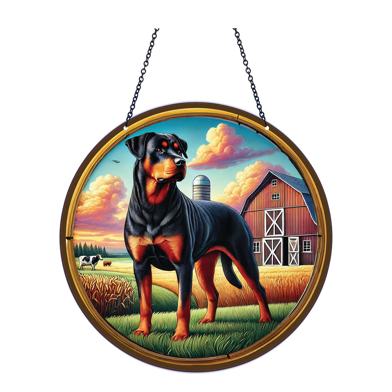 Beauceron Suncatcher