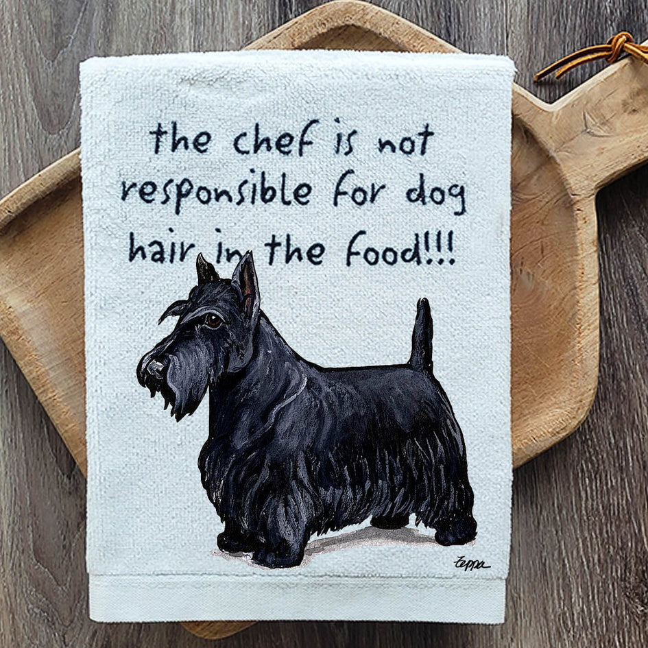 Scottish Terrier Dish Towel