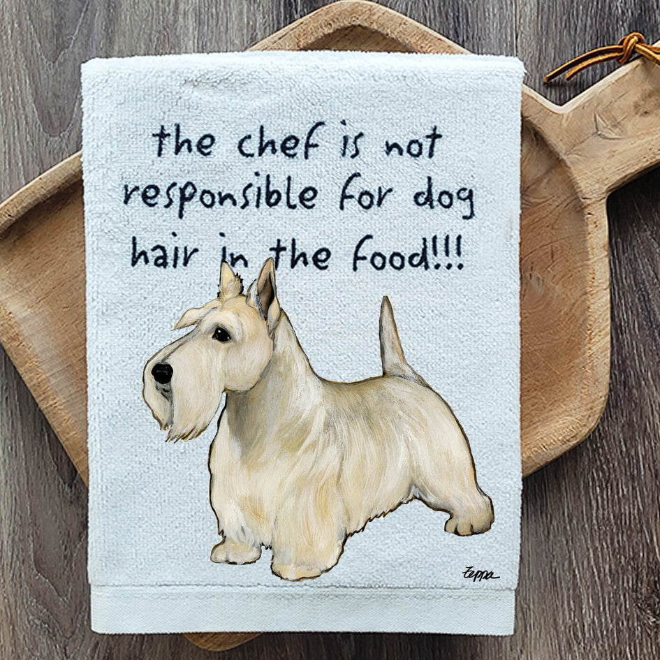 Scottish Terrier Dish Towel