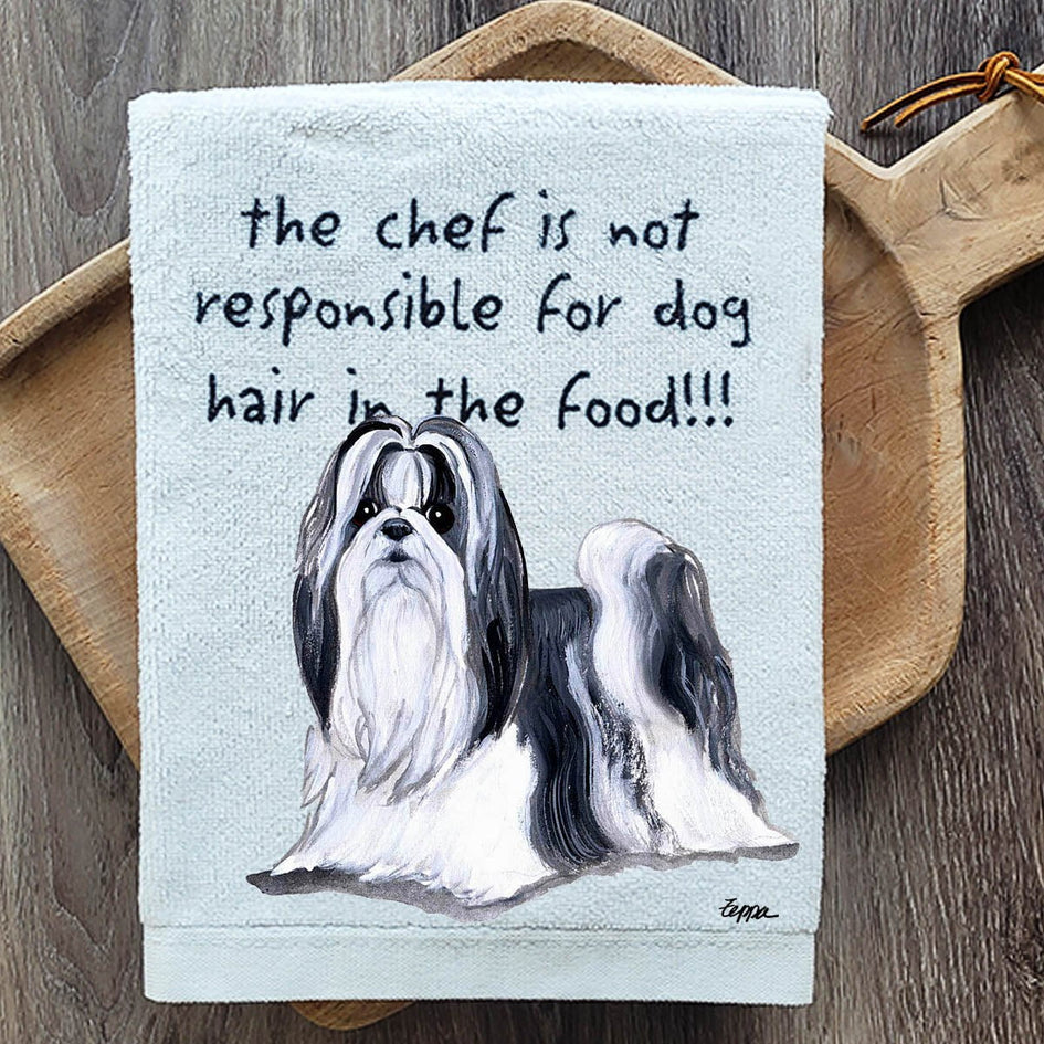 Shih Tzu Dish Towel