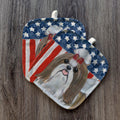 Shih Tzu  Americana Pot Holder Set