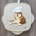 Siberian Husky  Pot Holder Set