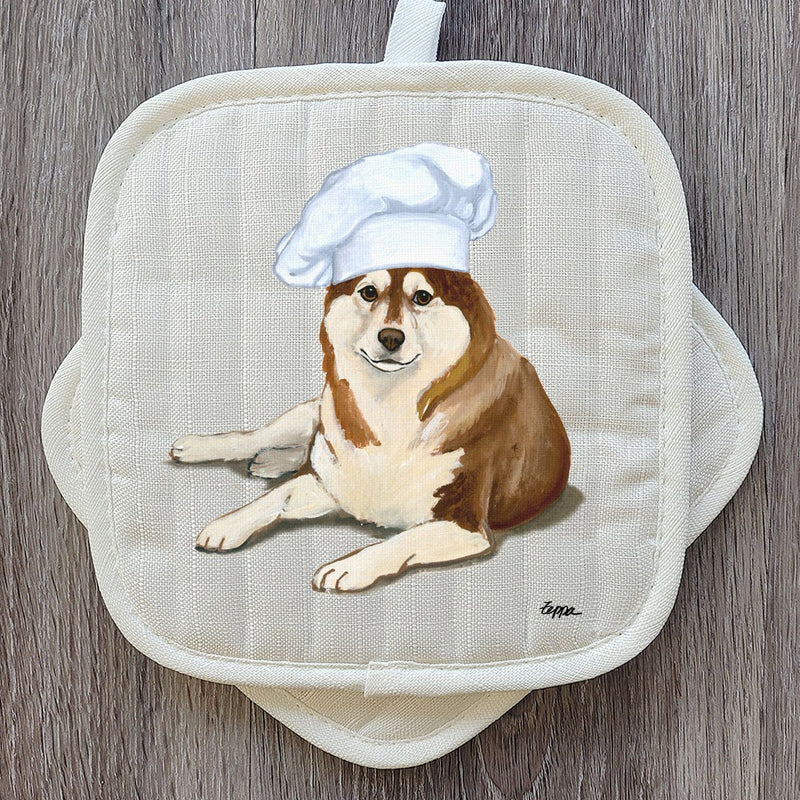 Siberian Husky  Pot Holder Set