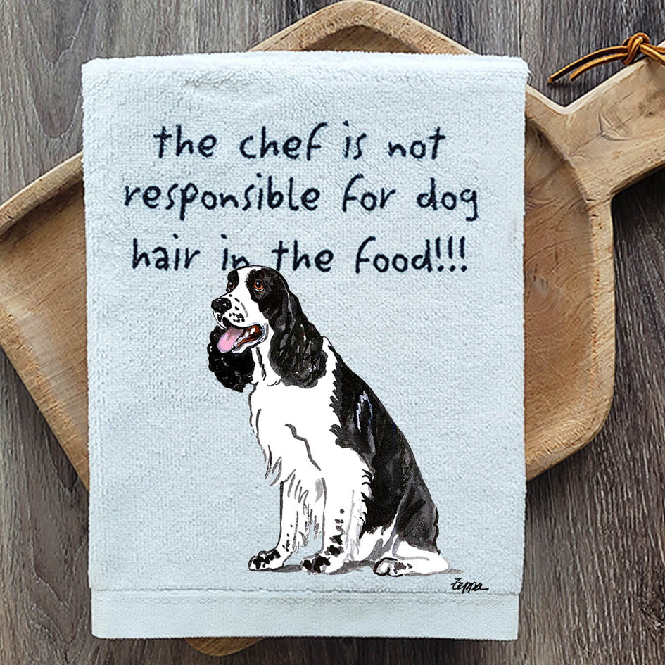 English Springer Spaniel Dish Towel