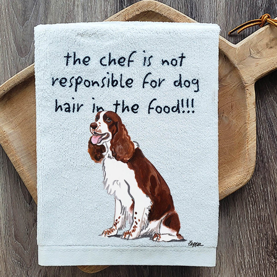 English Springer Spaniel Dish Towel