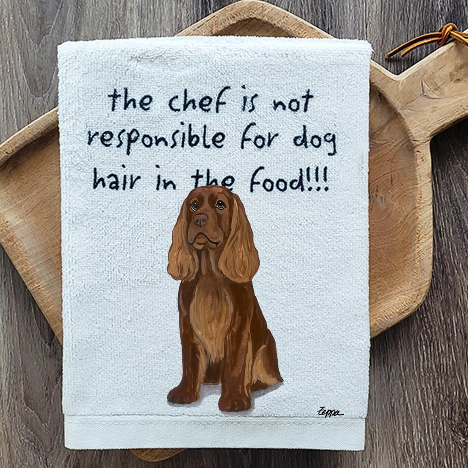 Sussex Spaniel Dish Towel