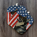 Swedish Vallhund Americana Pot Holder Set