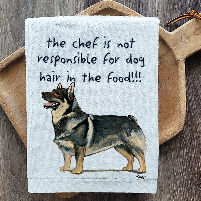 Swedish Vallhund Dish Towel