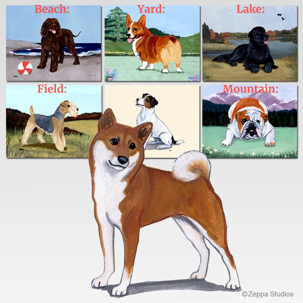 Shiba Inu Slate Sign | AKC Shop