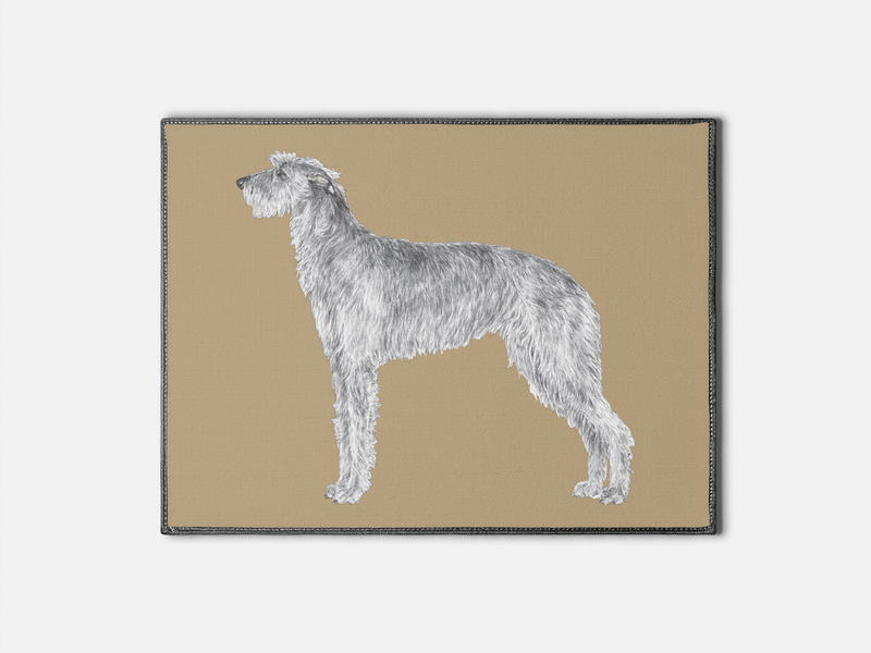 Scottish Deerhound Doormat