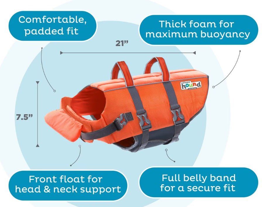 Outward Hound Granby RipStop Dog Life Jacket AKC Shop