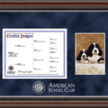 American Kennel Club Silver Embossed Pedigree & 5" x 7" Photo Frame