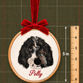 The Custom Embroidered Pet Ornament