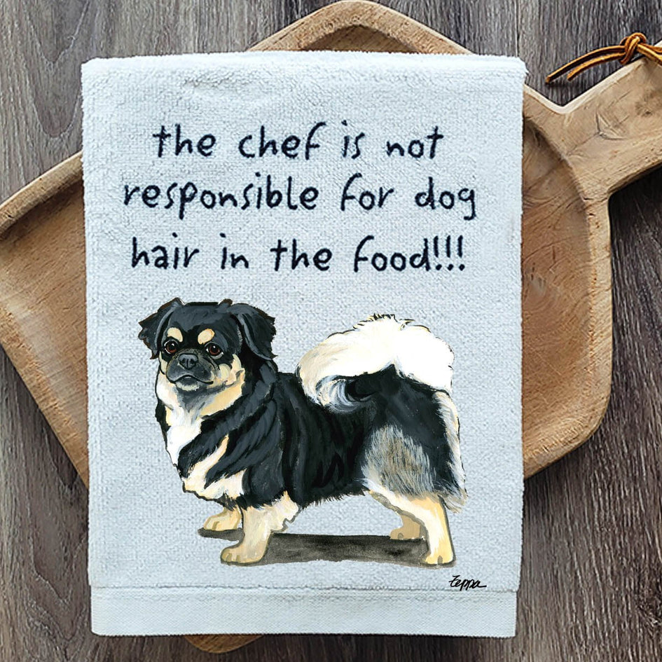 Tibetan Spaniel Dish Towel