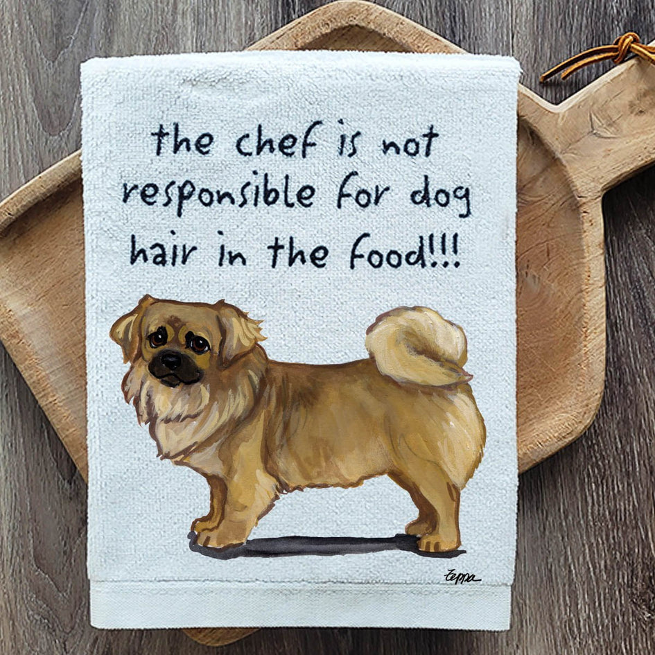 Tibetan Spaniel Dish Towel