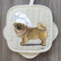 Tibetan Spaniel  Pot Holder Set