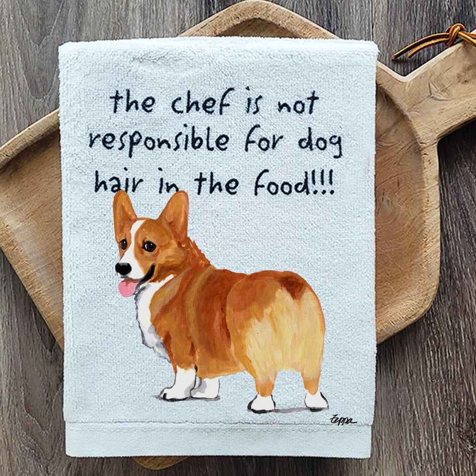 Pembroke Welsh Corgi Dish Towel