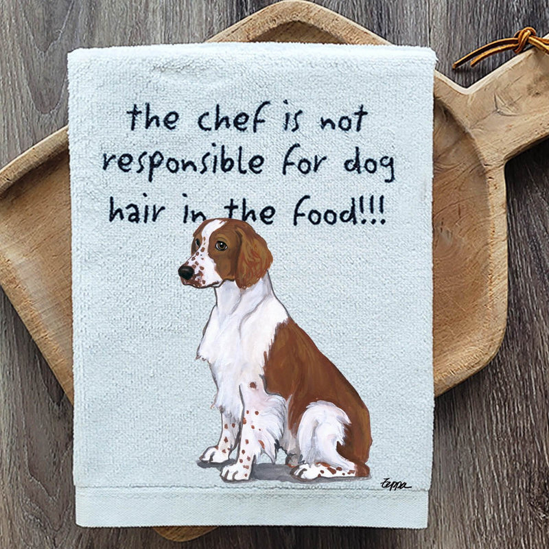 Welsh Springer Spaniel Dish Towel