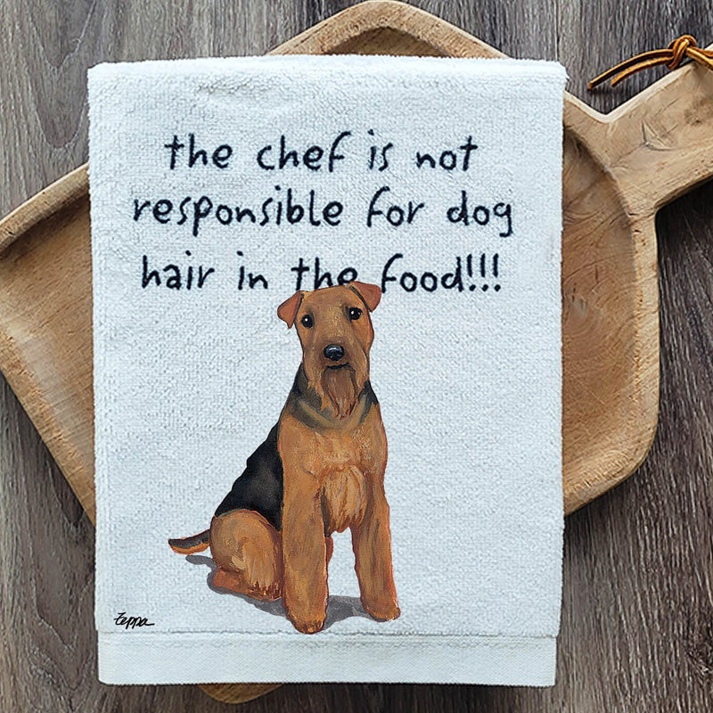 Welsh Terrier Dish Towel