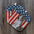 Whippet  Americana Pot Holder Set