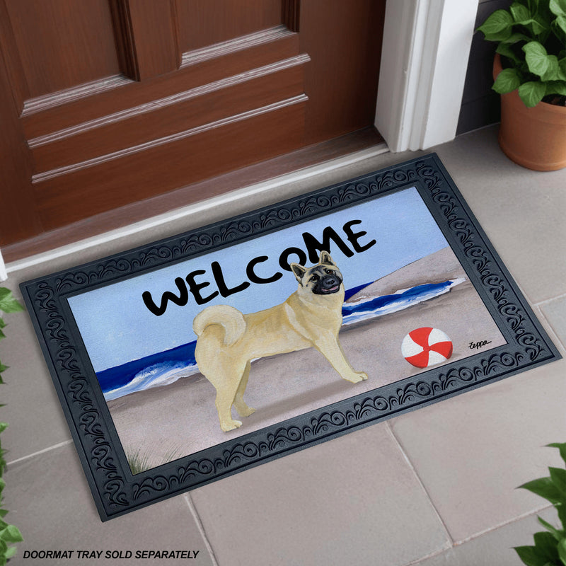 Akita Welcome Mat