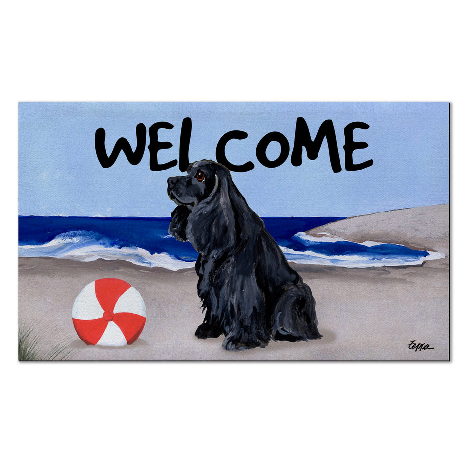 Cocker Spaniel Welcome Mat