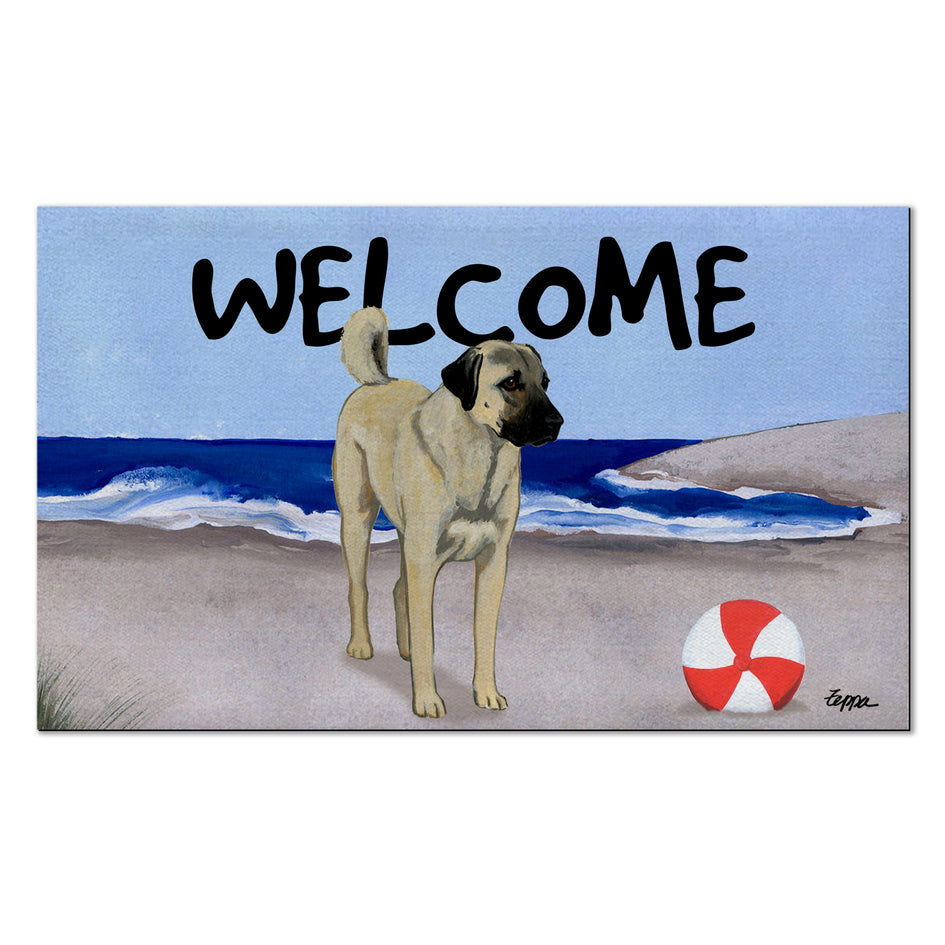 Anatolian Shepherd Welcome Mat