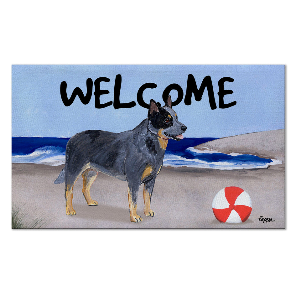 Australian Cattle Dog Welcome Mat