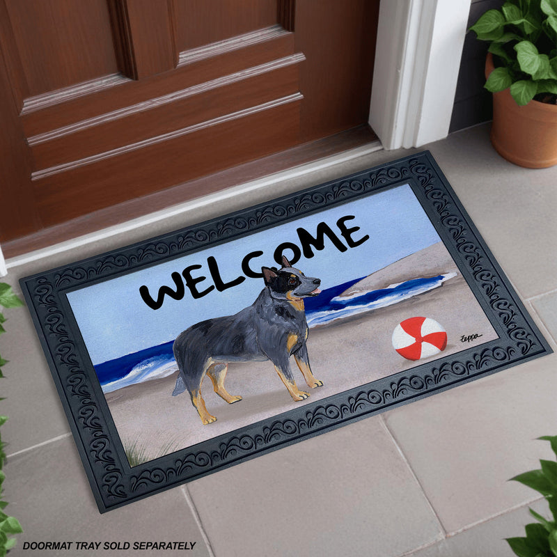 Australian Cattle Dog Welcome Mat